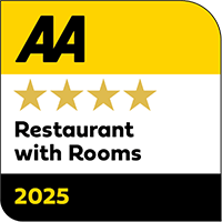 AA 2025 4 Gold Star Restaurant with Rooms
