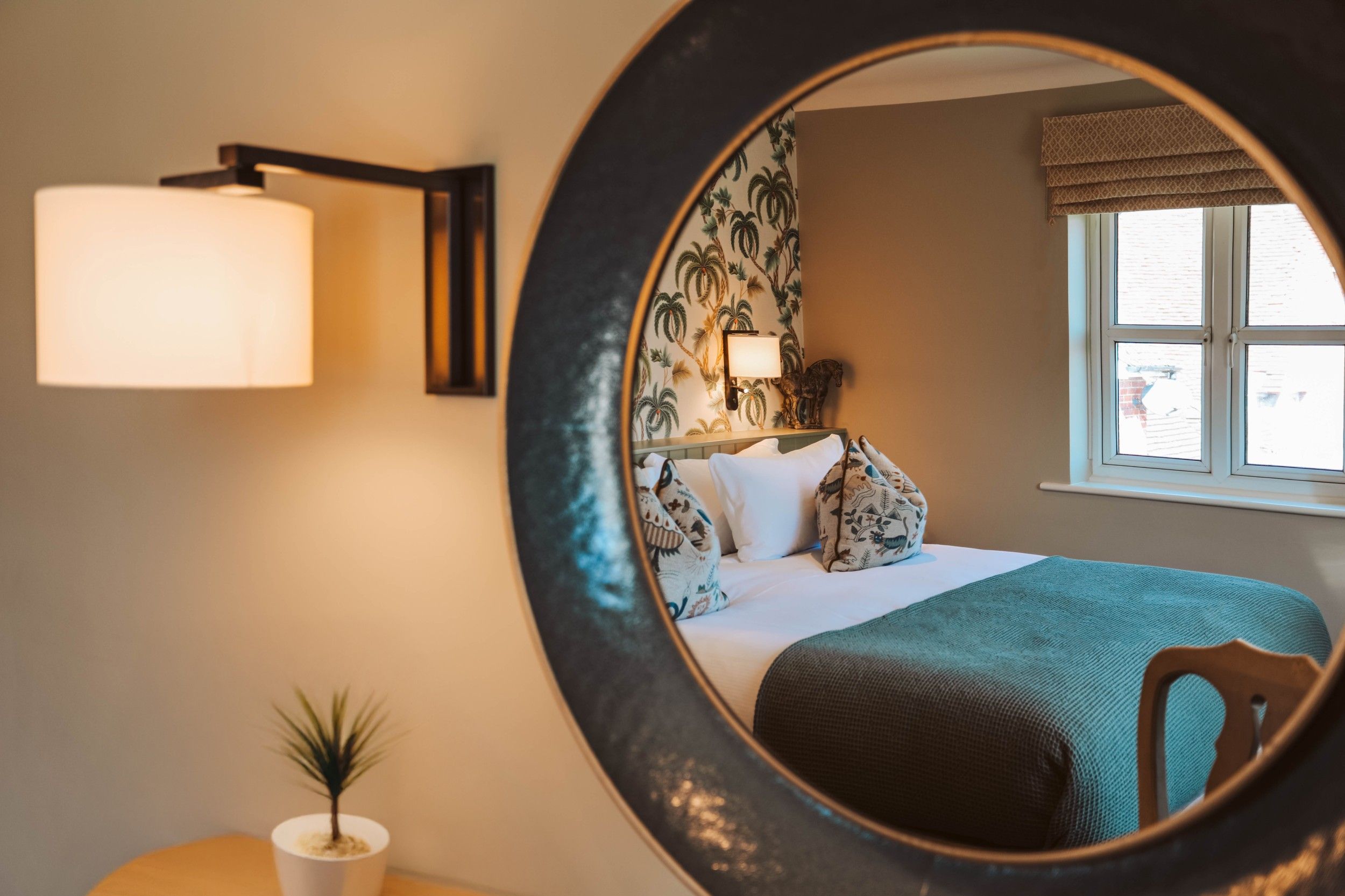 Fully refurbished bedrooms and new bathrooms at the Winning Post pub in Winkfield near Ascot and Windsor